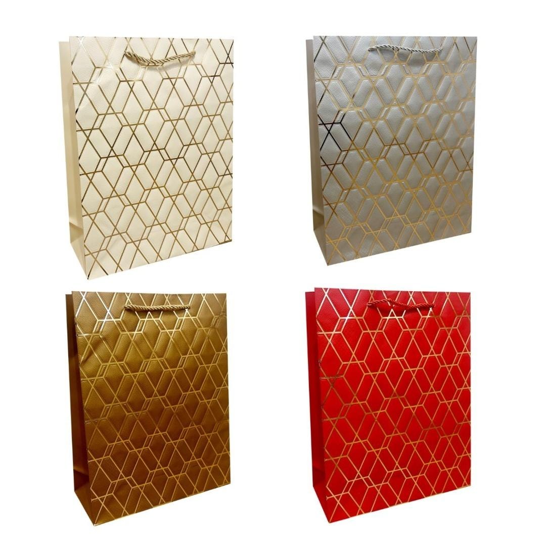 Universal gift bag M metallized - ideal for any occasion