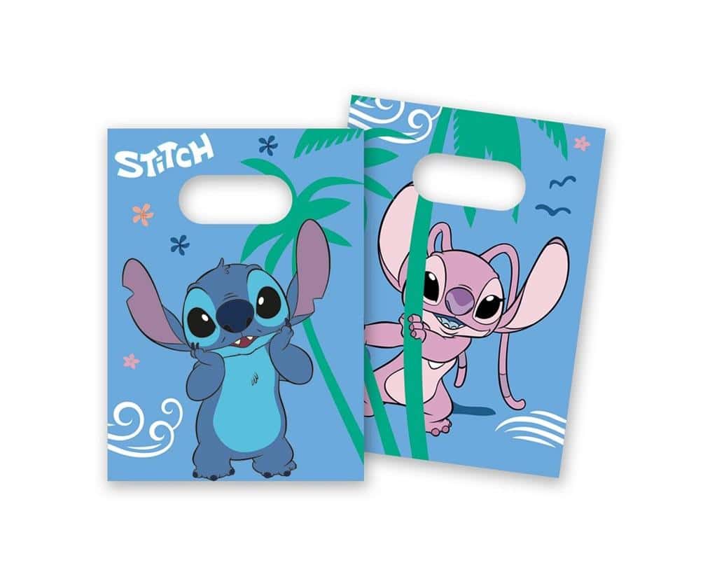 Paper bags Stitch&Angel Disney 4 pcs - perfect for gifts