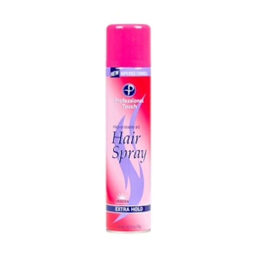 Touch Professional Hair Spray Pink 265 ml - ideal for styling