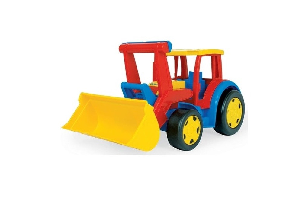 WADER Gigant Loader tractor red-yellow 60 cm - perfect gift for a child