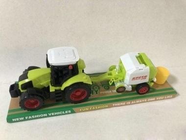 Macyszyn Toys Tractor with agricultural machine - perfect gift for a little farmer