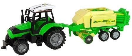 Tractor with machine - agricultural set for little farmers