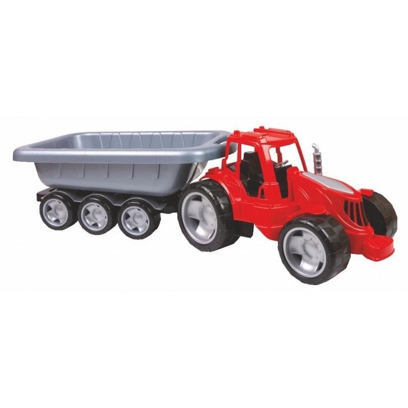 Macyszyn Toys Tractor with trailer XXL - perfect gift for little farmers