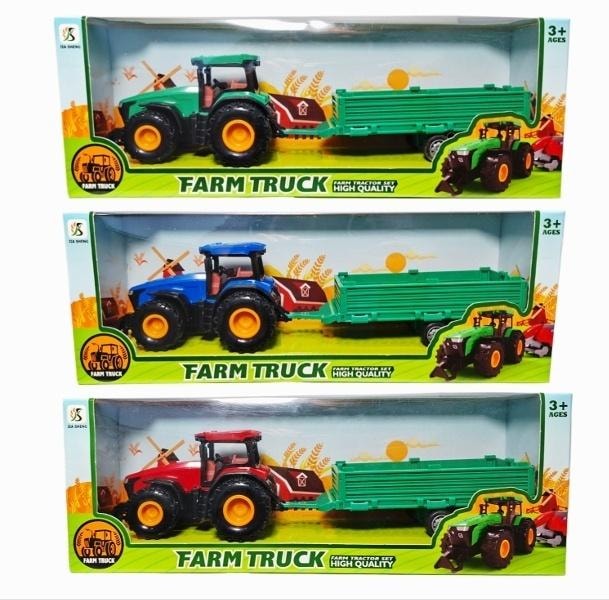 Tractor with trailer - the perfect gift for a little farmer