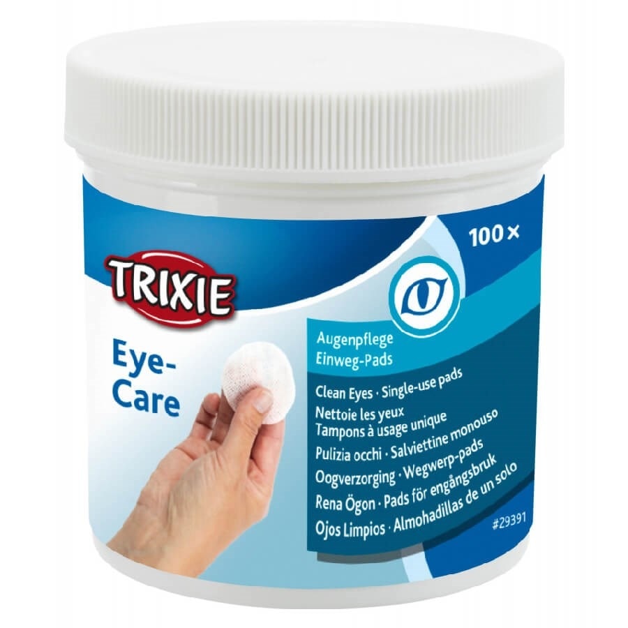 TRIXIE Eye Care - Eye Wipes for Animals - gentle care
