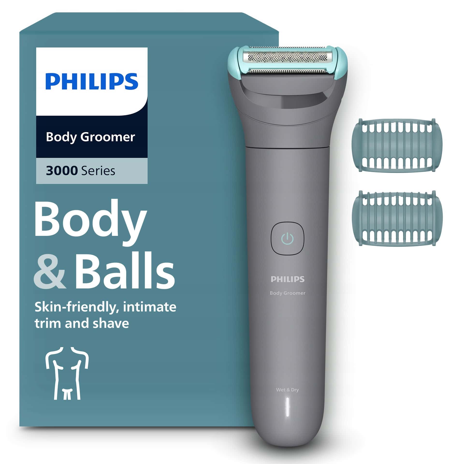 Philips Bodygroom Series 3000 - Body Trimmer for Men