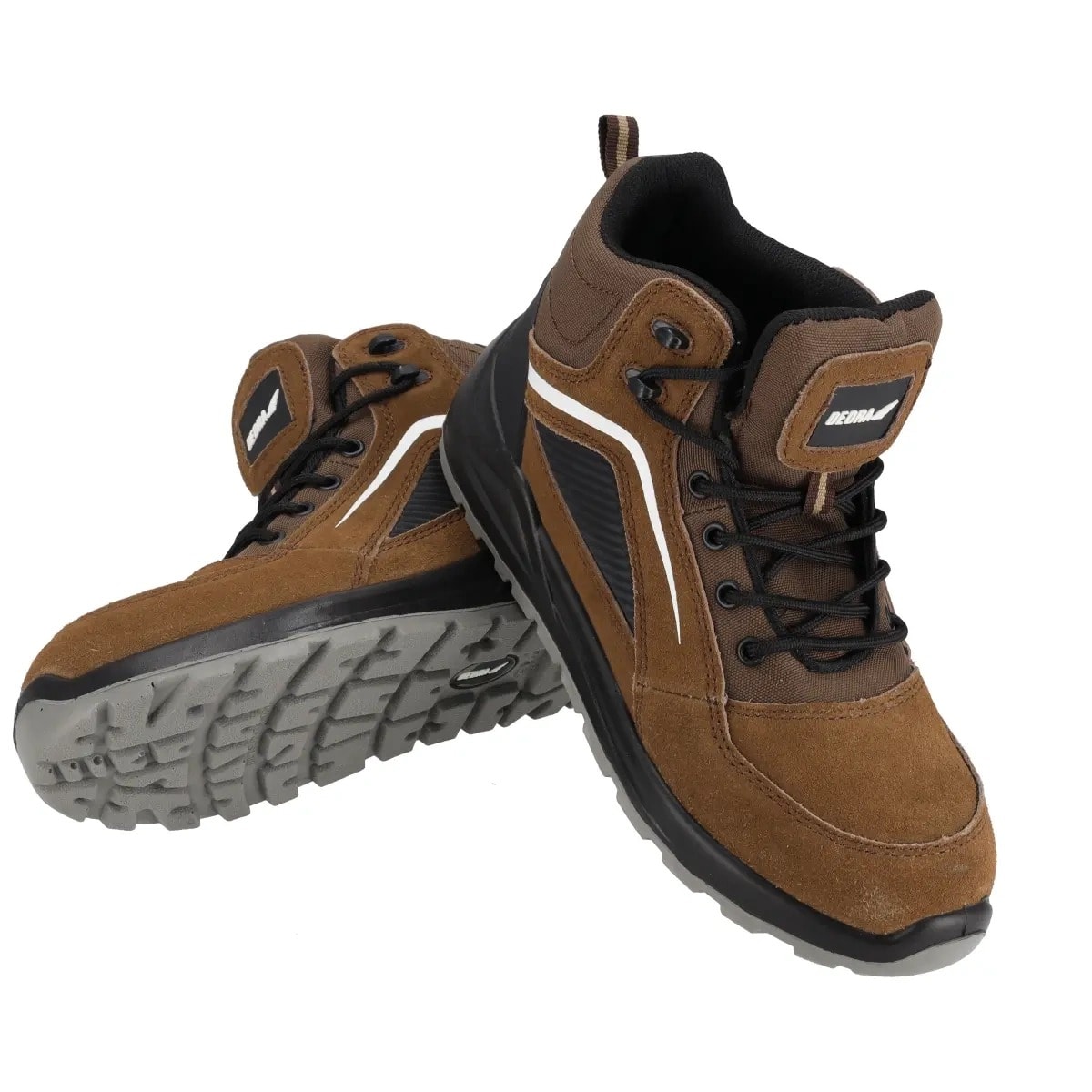 DEDRA Suede safety ankle boots T2A - size 41, perfect for work