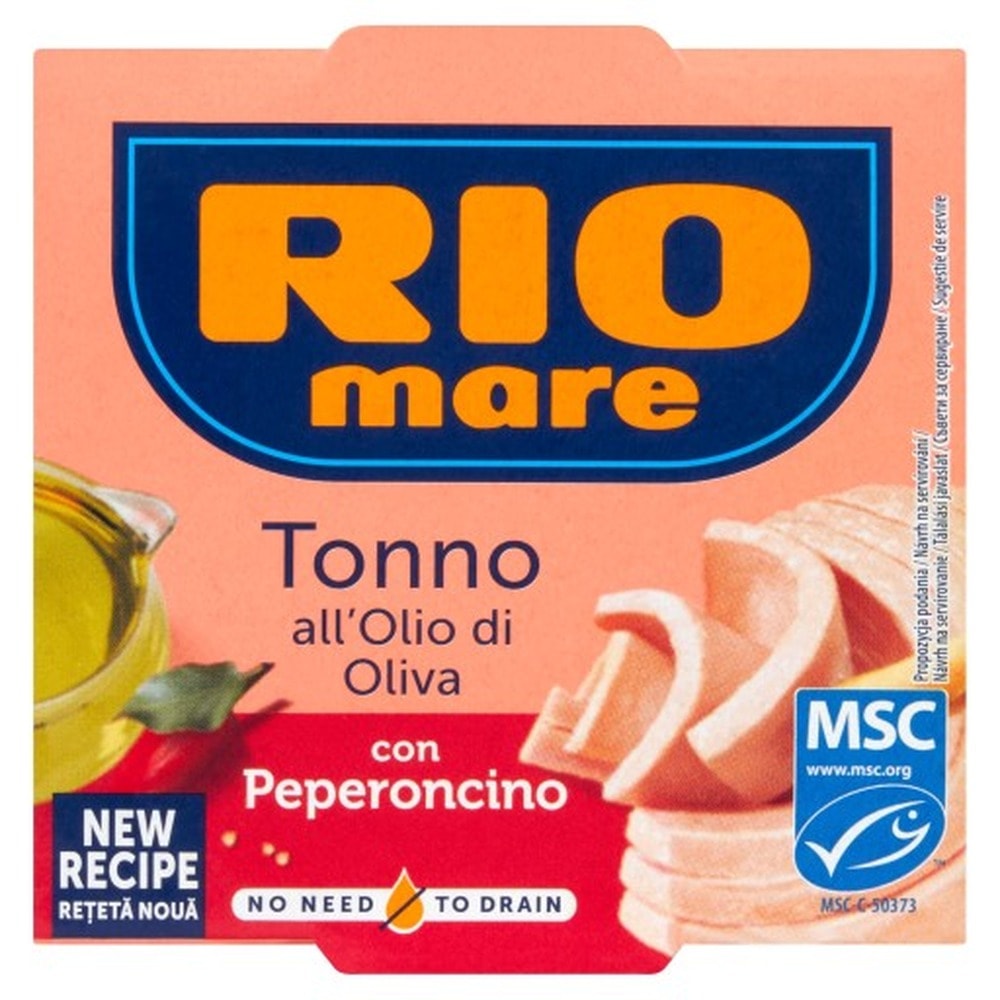 RM Tuna in Olive Oil with Chili 120g - Spicy addition to dishes