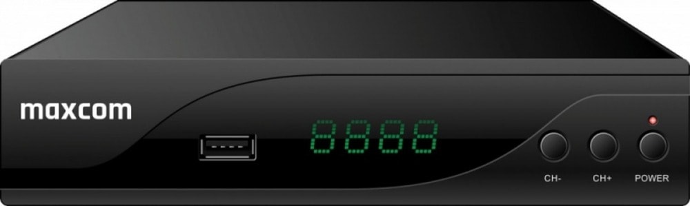 Maxcom Tuner DVB-T2 - Receiver for digital terrestrial television HEVC H.265