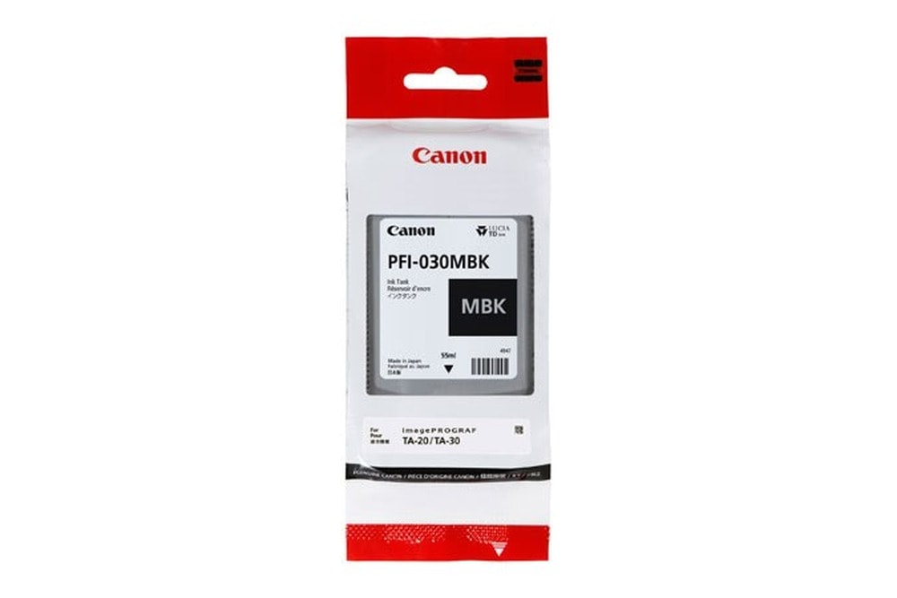 Canon PFI-030 MBK Ink - Matte black, perfect for graphics