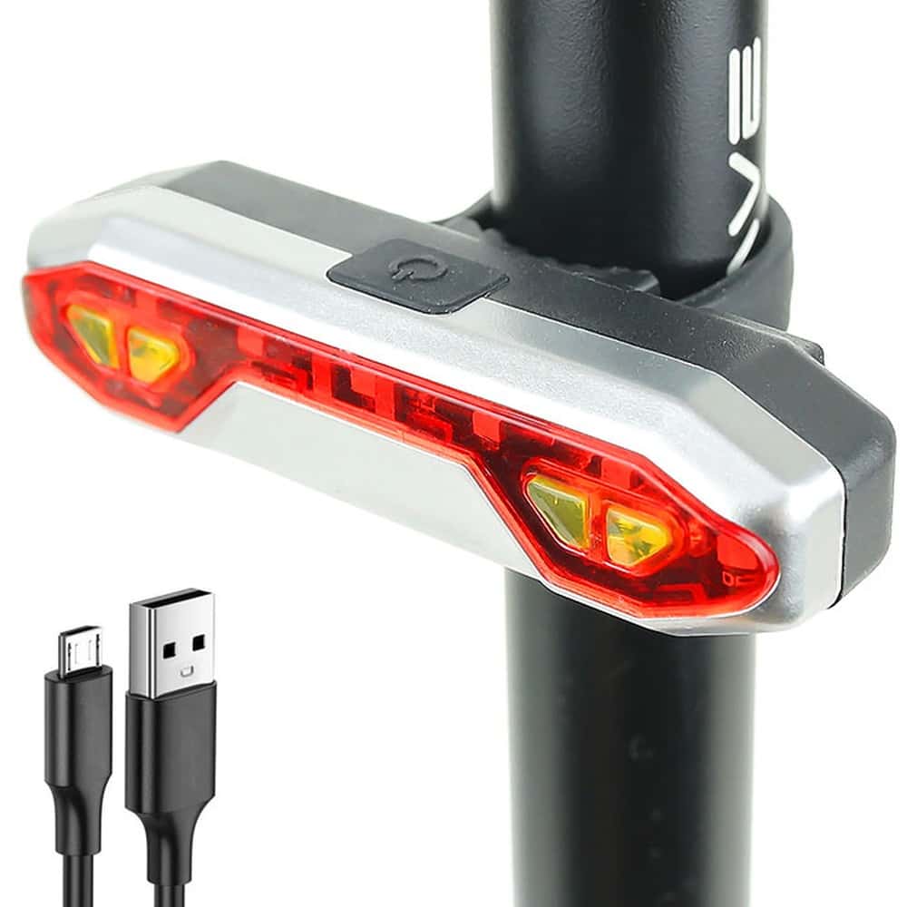 REAR-X USB Bicycle rear light with LED diode - safety on the road
