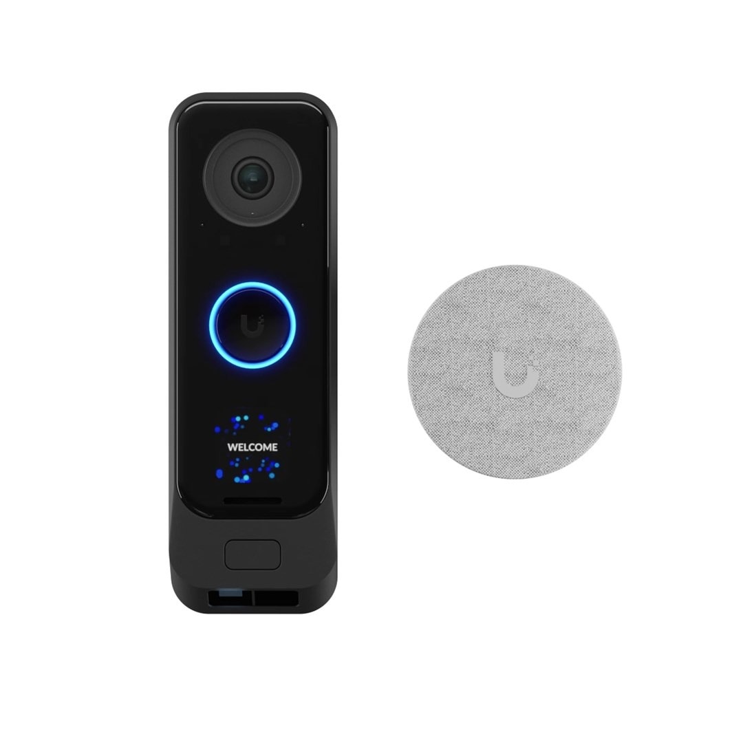 Ubiquiti UVC-G4-DoorBell Pro PoE Kit - Modern Video Doorbell with Speaker