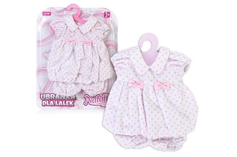 Doll clothes for dolls up to 40 cm - trousers and dress for little stylists