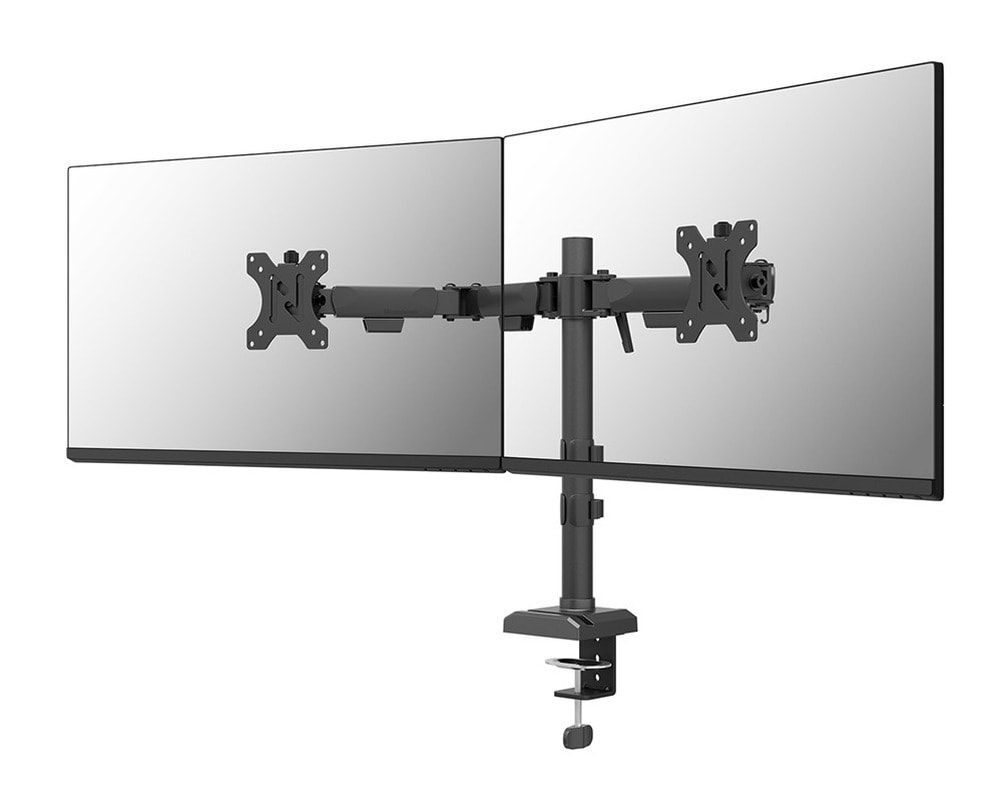 Neomounts Dual Monitor Desk Mount DS60-600BL2 - perfect for work and play