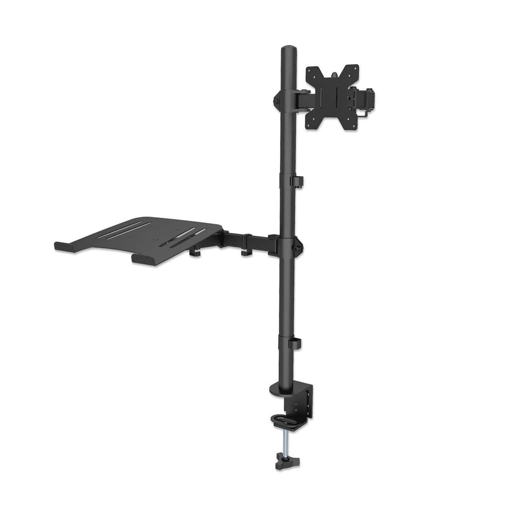 Manhattan Desk mount with laptop shelf - perfect for remote work
