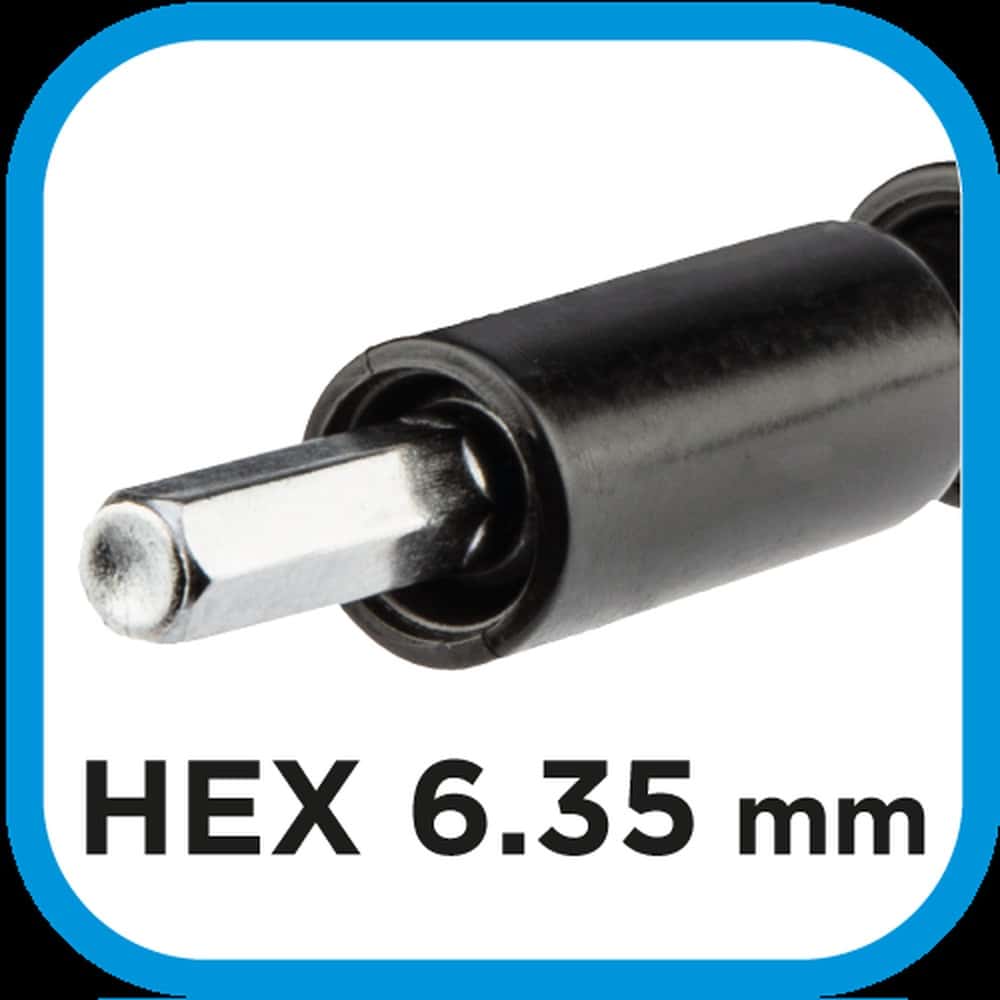 GRAPHITE Flexible bit holder 290 mm - ideal for hard-to-reach places