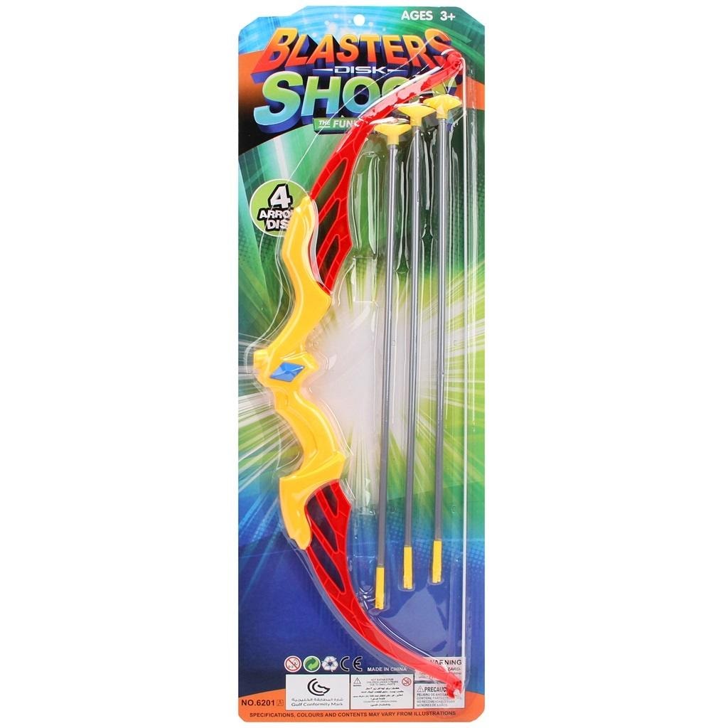 Bow with arrows and suction cups - perfect gift for children