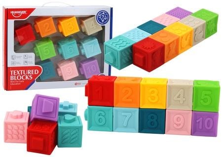 Leantoys Educational Puzzle Blocks for Toddlers - Develop and play!