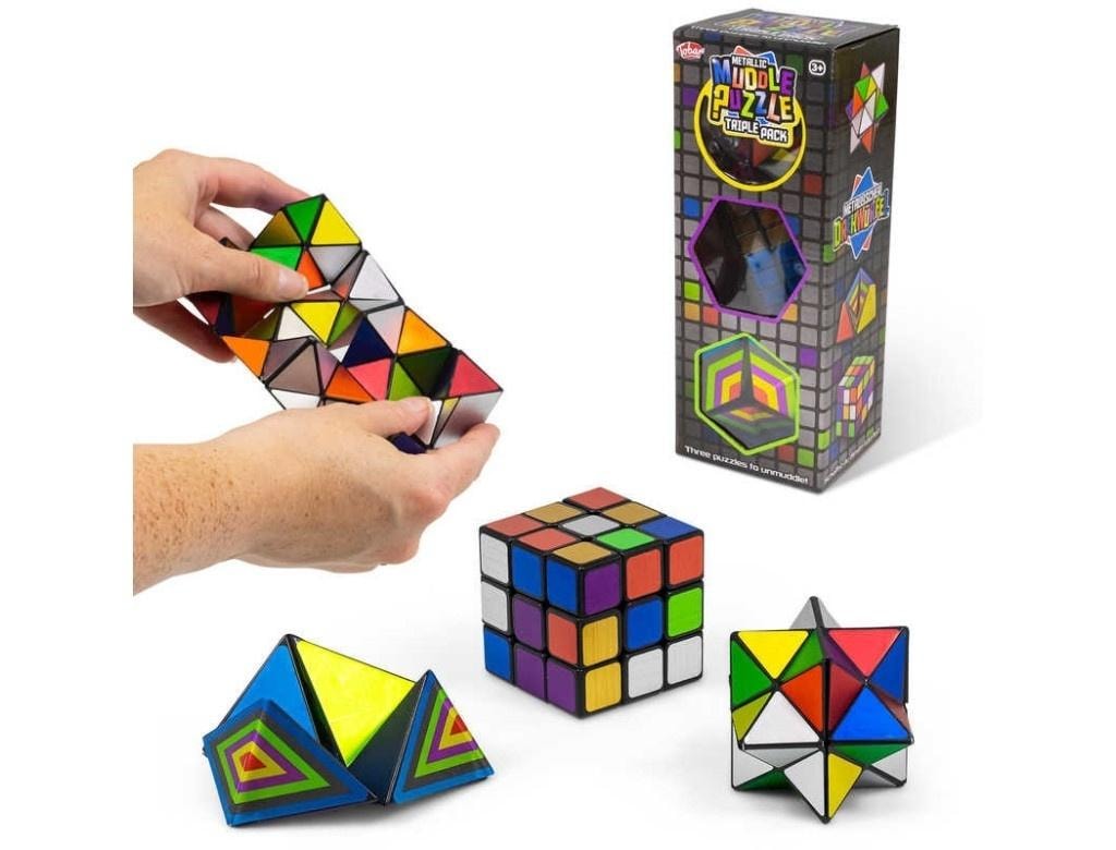 One for Fun Logic puzzle Metallic Muddle Puzzle - develop logical thinking