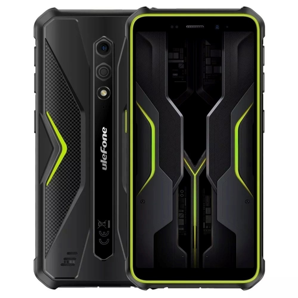 Ulefone Armor X12 Pro - Rugged Smartphone 4 GB / 64 GB Black-Green