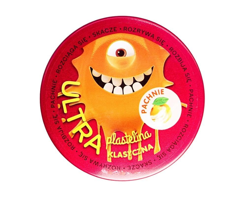 Ultra Scented Plasticine - Classic Orange for modeling