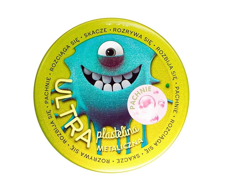 Ultra Scented Plasticine Metallic Dark Green - sensory fun for kids