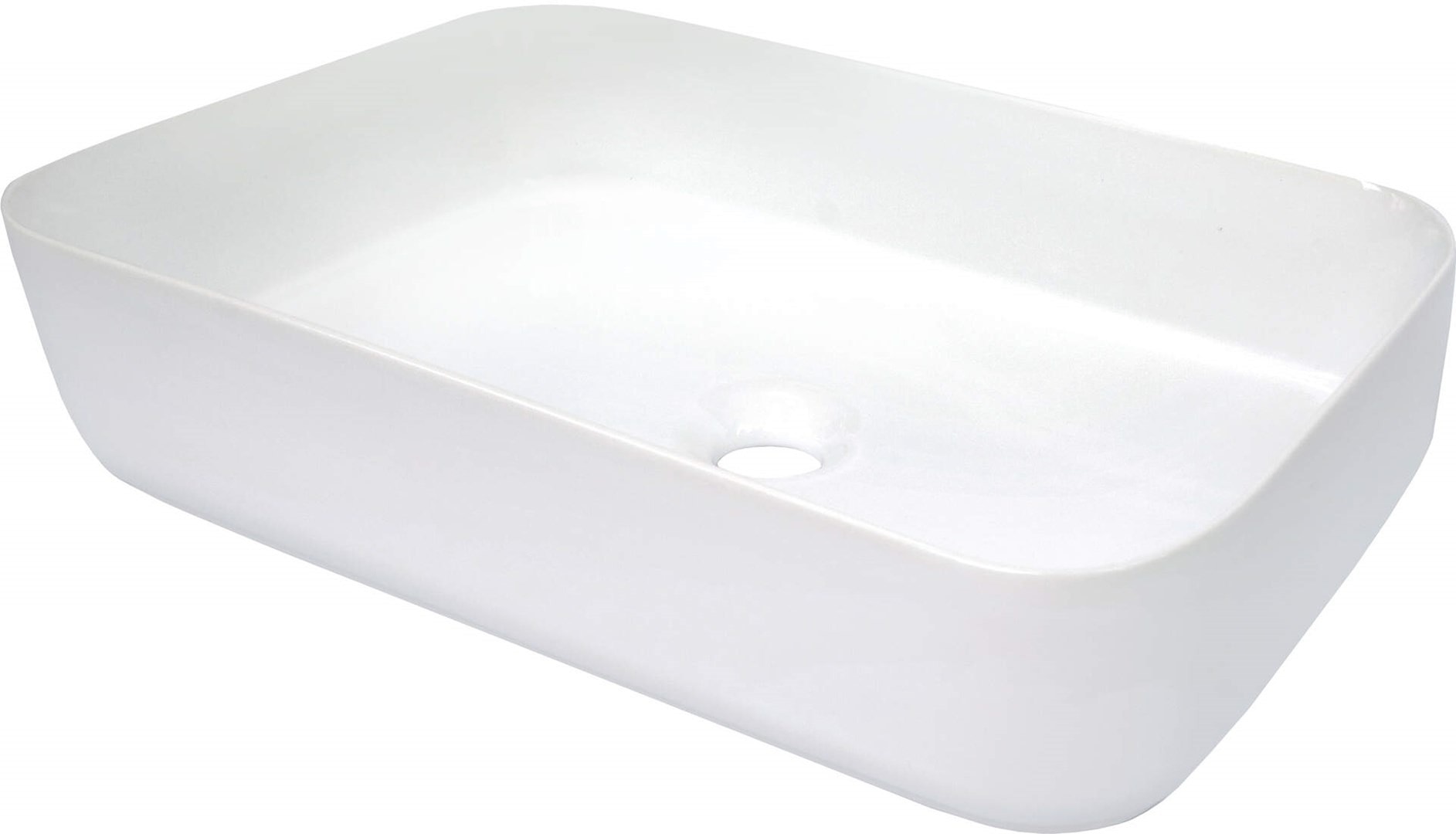 Ceramic washbasin - round and elegant