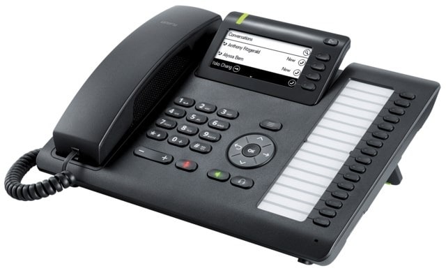 Unify OpenScape CP400 - VoIP Phone in Black