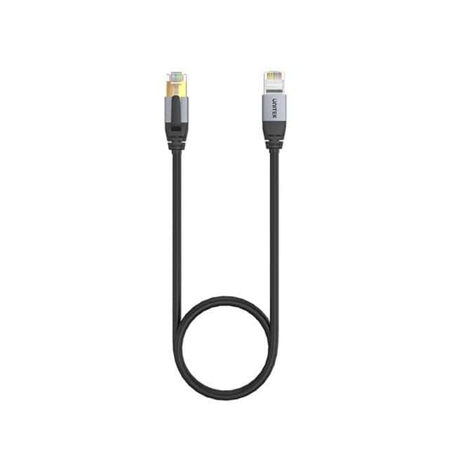 Unitek Ethernet Cable RJ-45 LAN CAT.8 (S/FTP) 1M - fast and reliable