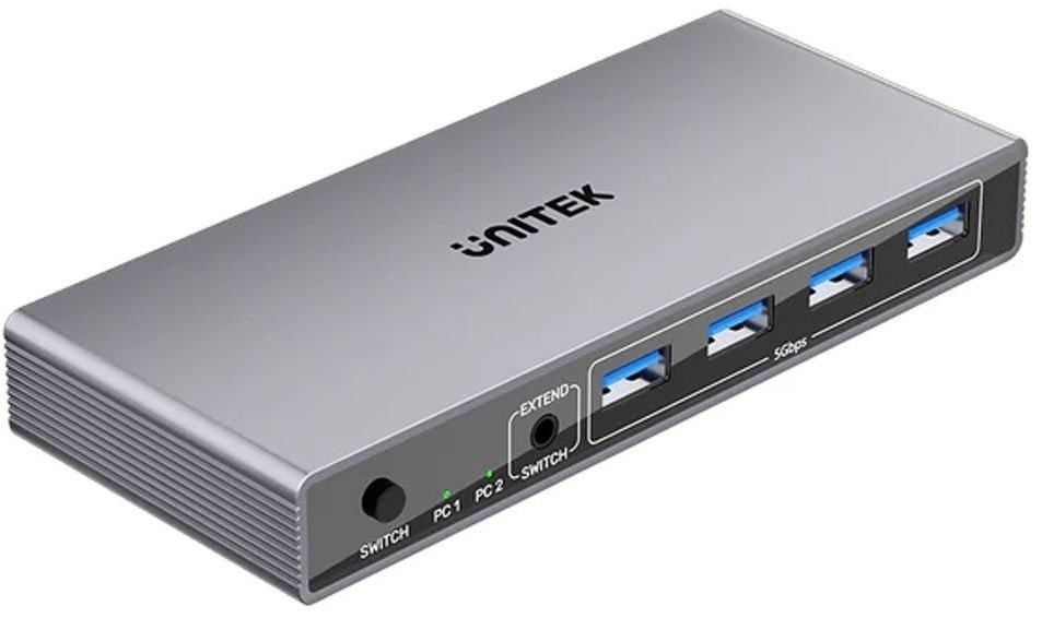 Unitek KVM Switch 8K@60Hz USB 3.0 - Manage multiple computers