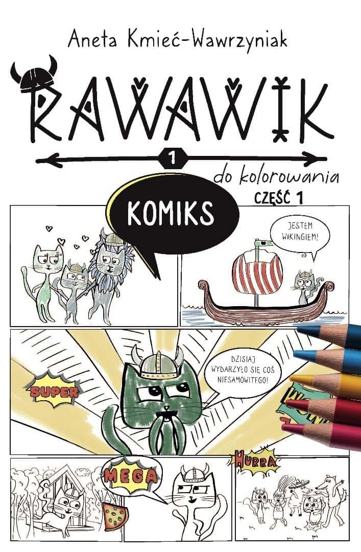 Rawawik Universe Comic Part 1 - Coloring book for kids