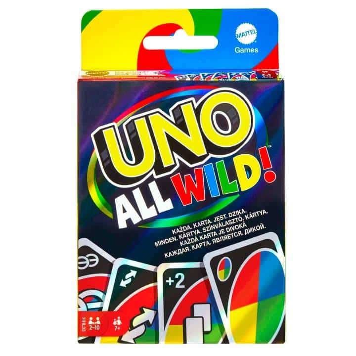 Uno All Wild Wild Cards - a game full of surprises