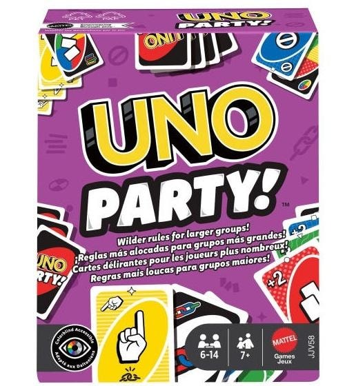 Uno Party Refresh - Card game for the whole family
