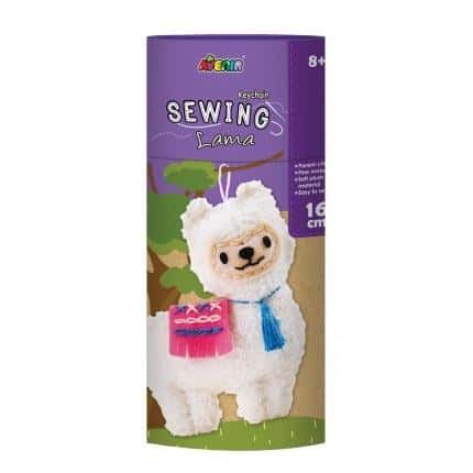 Avenir Sewing Llama Keychain - sew your own cute llama!
