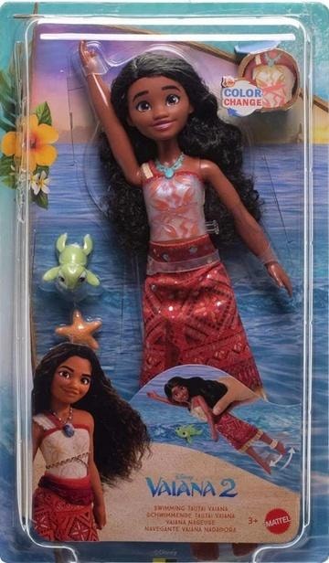 Mattel Vaiana - Swimming doll for little explorers