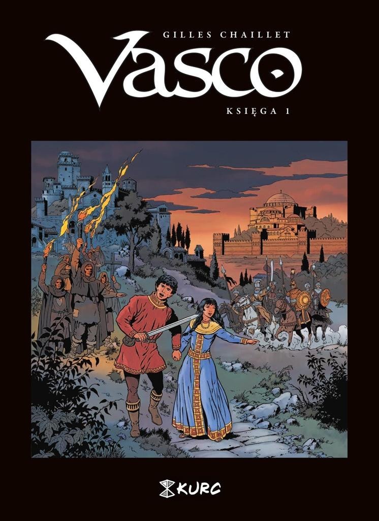 Vasco Book I Comic Gilles Chaillet - Transport yourself to the world of the Middle Ages!