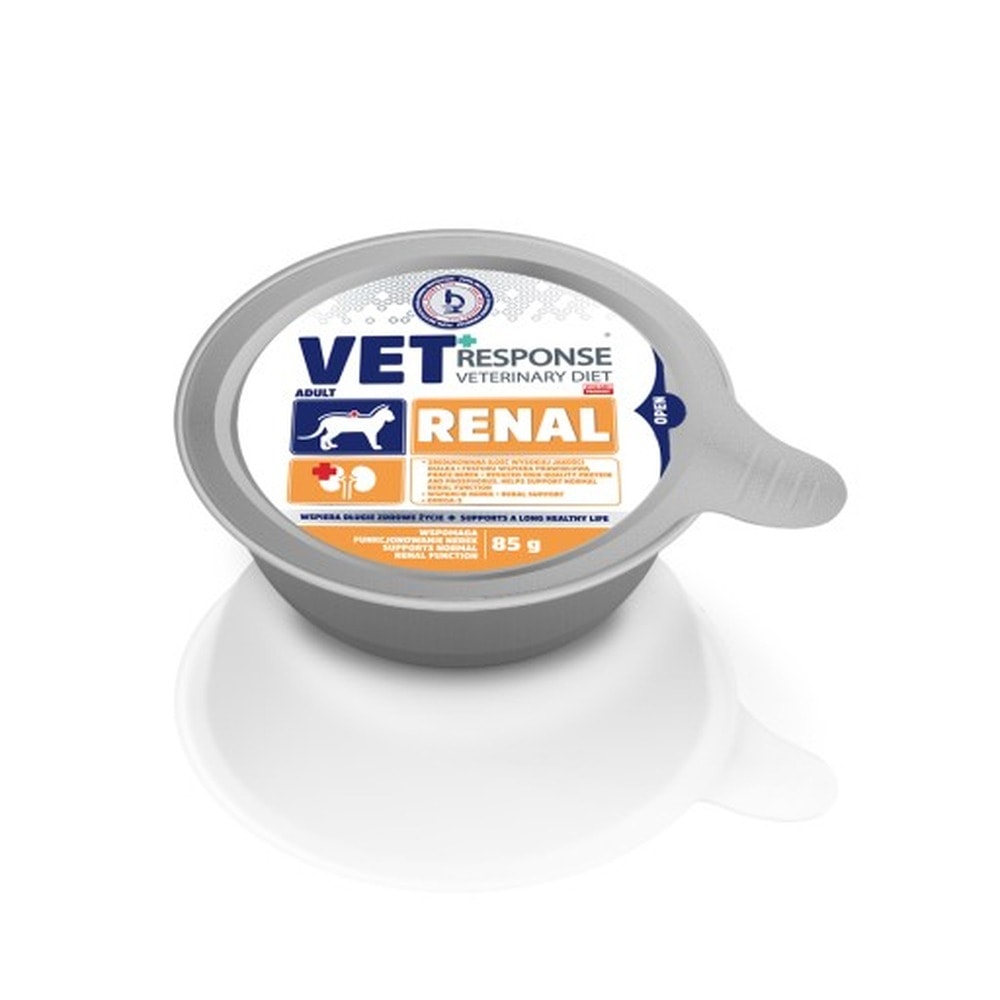 VET RESPONSE RENAL - Renal diet food for cats 85 g
