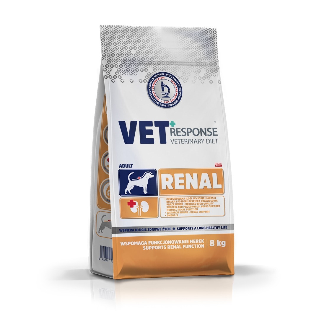 VET RESPONSE RENAL - Dog food supporting kidneys 8 kg
