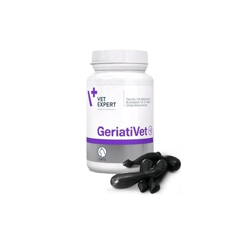 VetExpert GeriatiVet Cat - support for seniors, 60 capsules