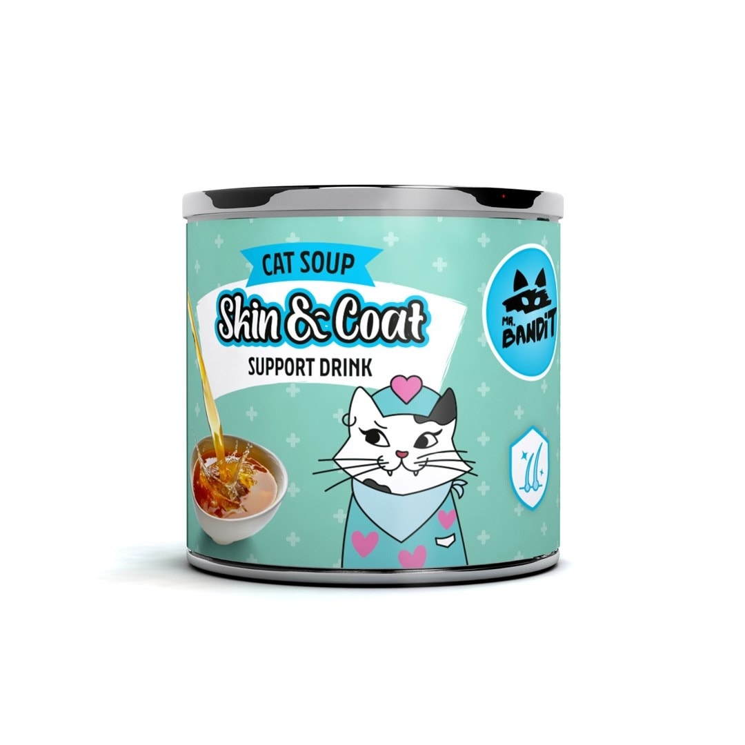 VetExpert Mr. Bandit Tuna - skin & coat support for cats, 95 ml - for a healthy look
