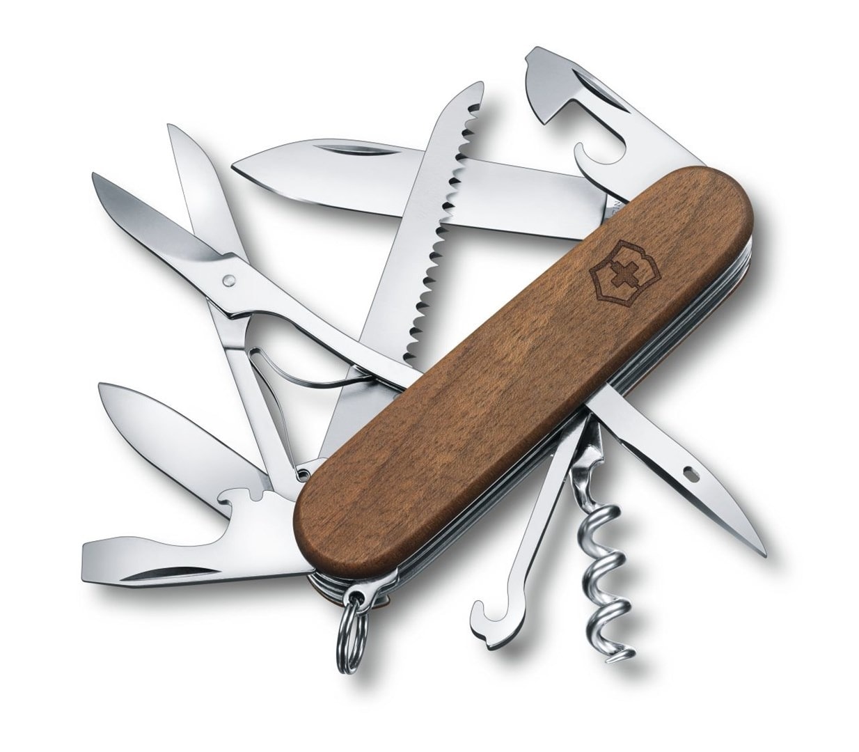 Victorinox Huntsman Wood - Multifunction knife ideal as gift