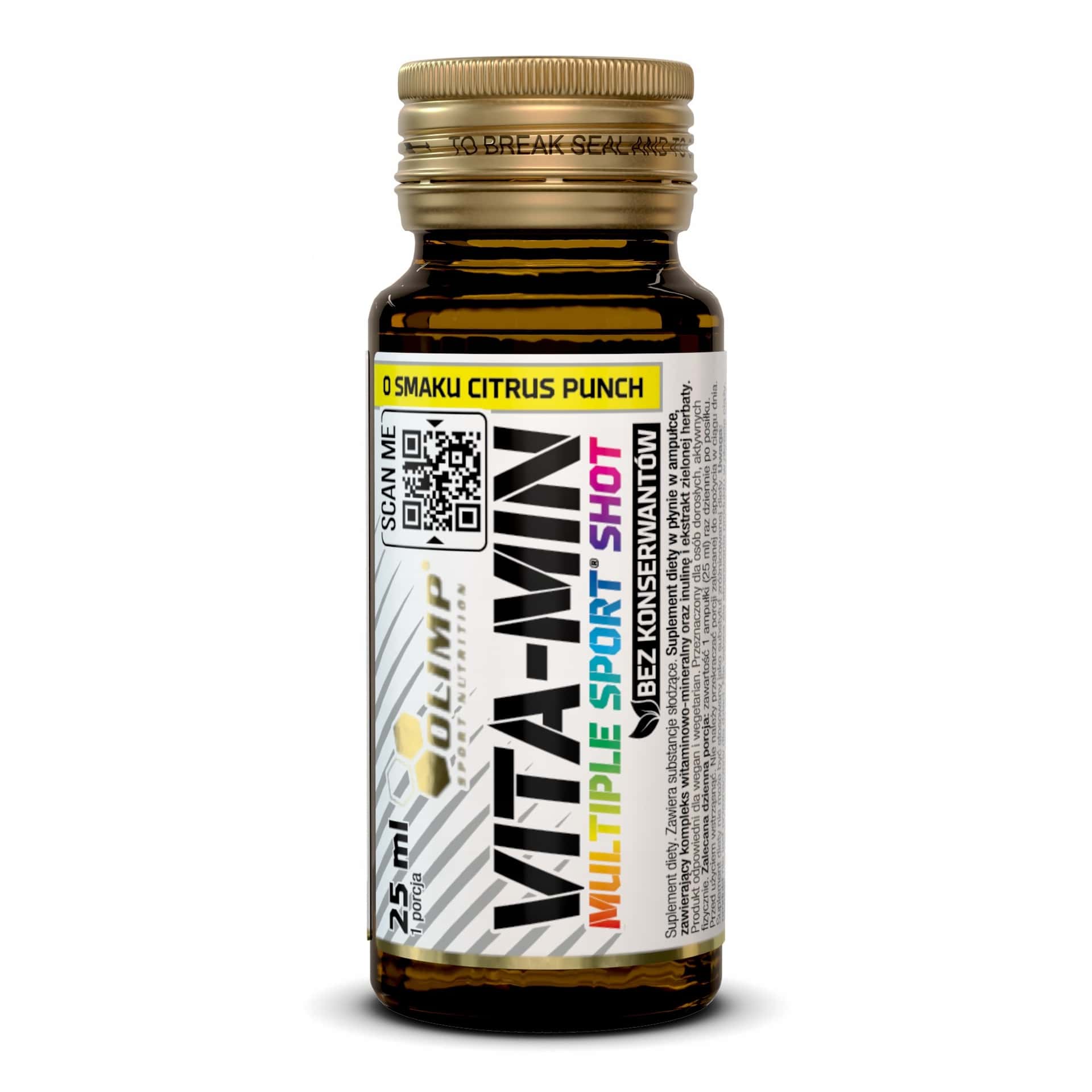 VITA-MIN MULTIPLE SHOT - Dietary supplement in a shot 25 ml