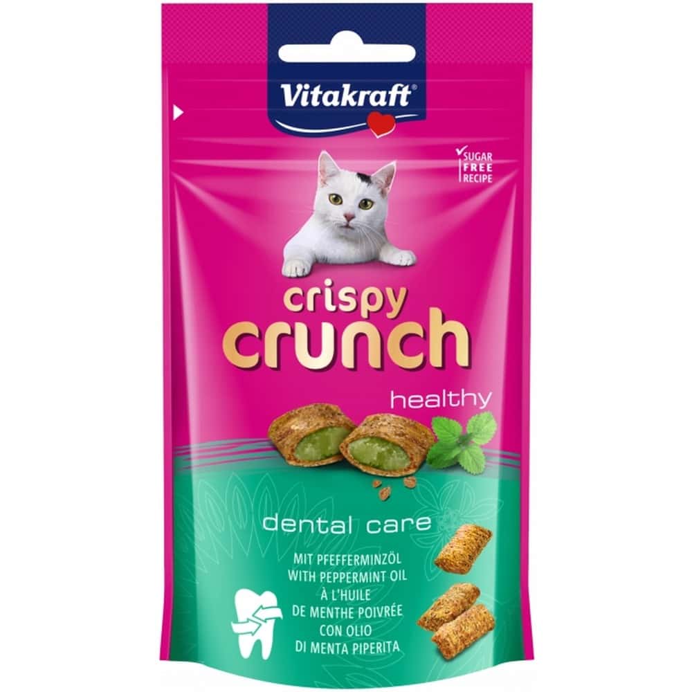 VITAKRAFT Crispy Crunch Dental - Cat treat supporting oral hygiene