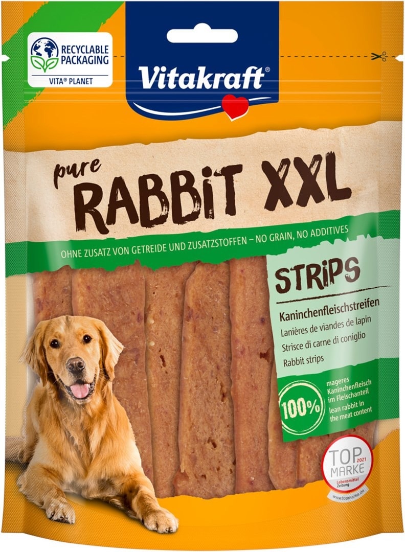 Vitakraft Meat Strips Rabbit XXL - delicious treat for your dog