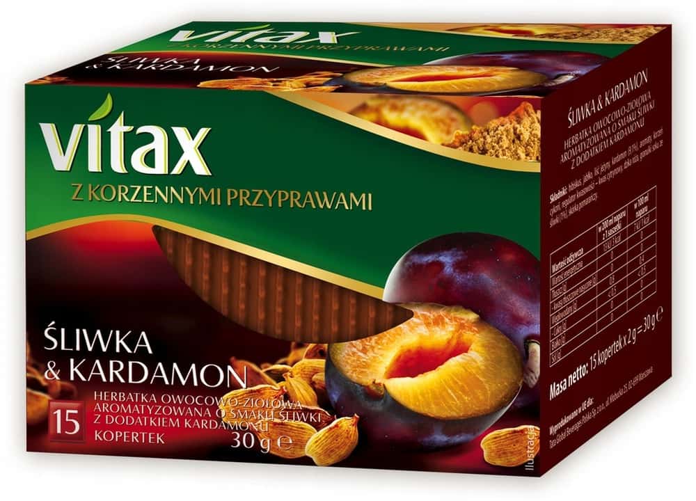 Vitax Her Plum Cardamo - Warming tea for cold days