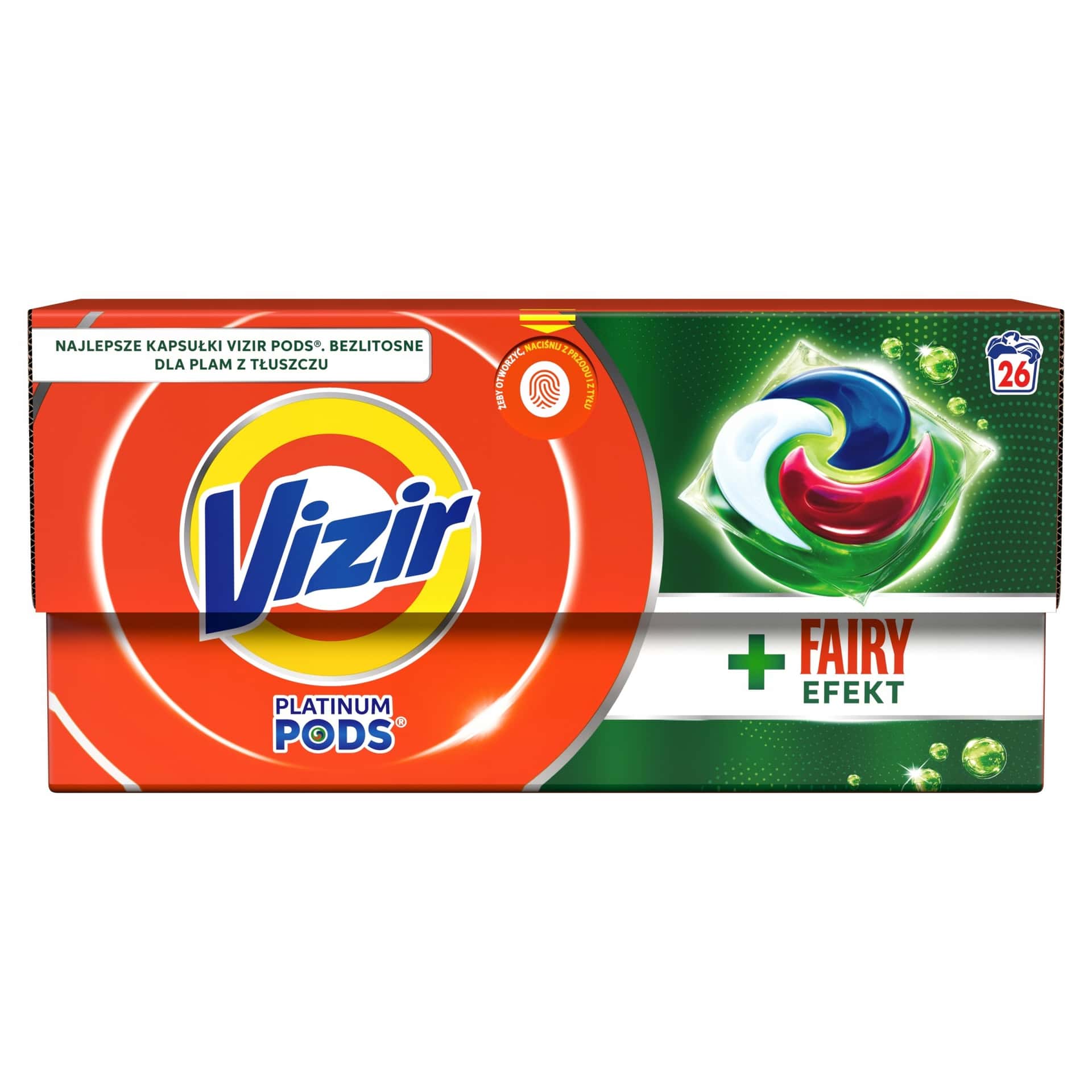 VIZIR Fairy Effective - Washing Capsules 26 pieces