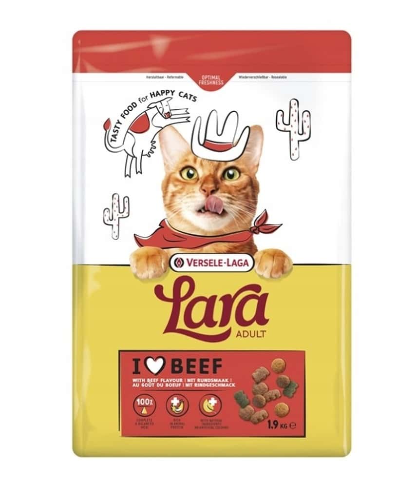 VL-Lara Adult Beef - Cat food for adult cats with beef flavor 7kg