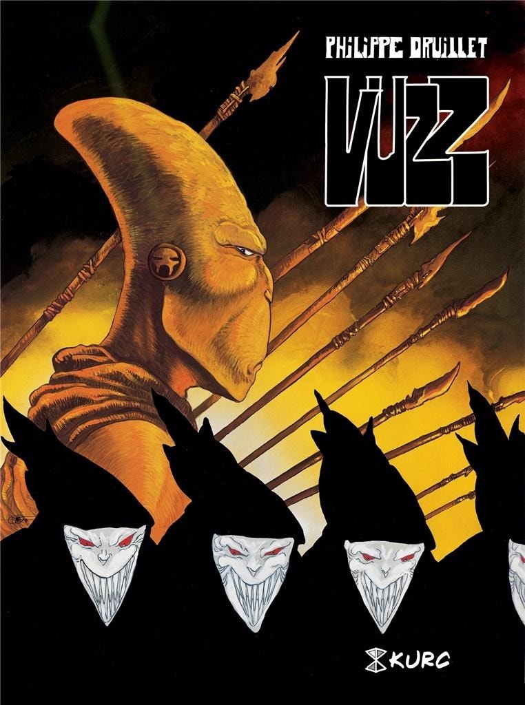 Philippe Druillet Vuzz - dark comic Kurc 2021