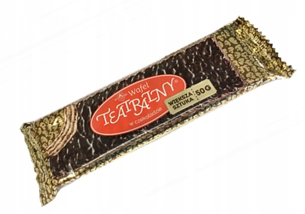 Kopernik Teatralny Wafer in dark chocolate 50g - perfect for dessert