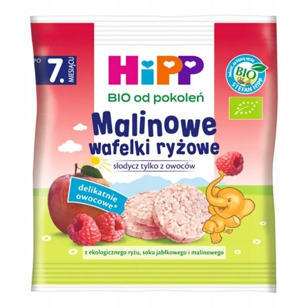 HiPP BIO Raspberry Wafers - healthy snack for your child